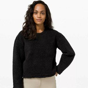 Lululemon Whenever Wool Cozy Teddy Crew Sweater